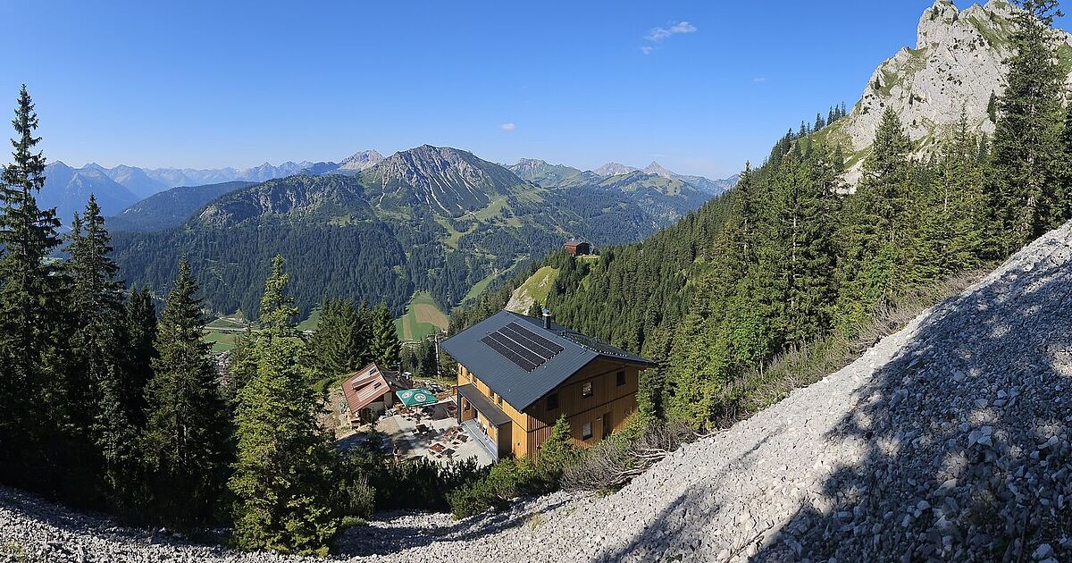 Tannheimer Hütte in Nesselwängle