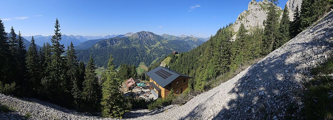 Tannheimer Hütte in Nesselwängle, Tirol